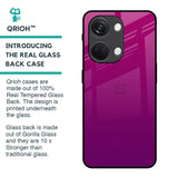Magenta Gradient Glass Case For OnePlus Nord 3 5G