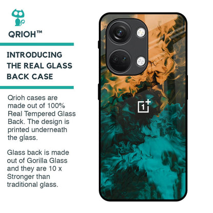 Watercolor Wave Glass Case for OnePlus Nord 3 5G