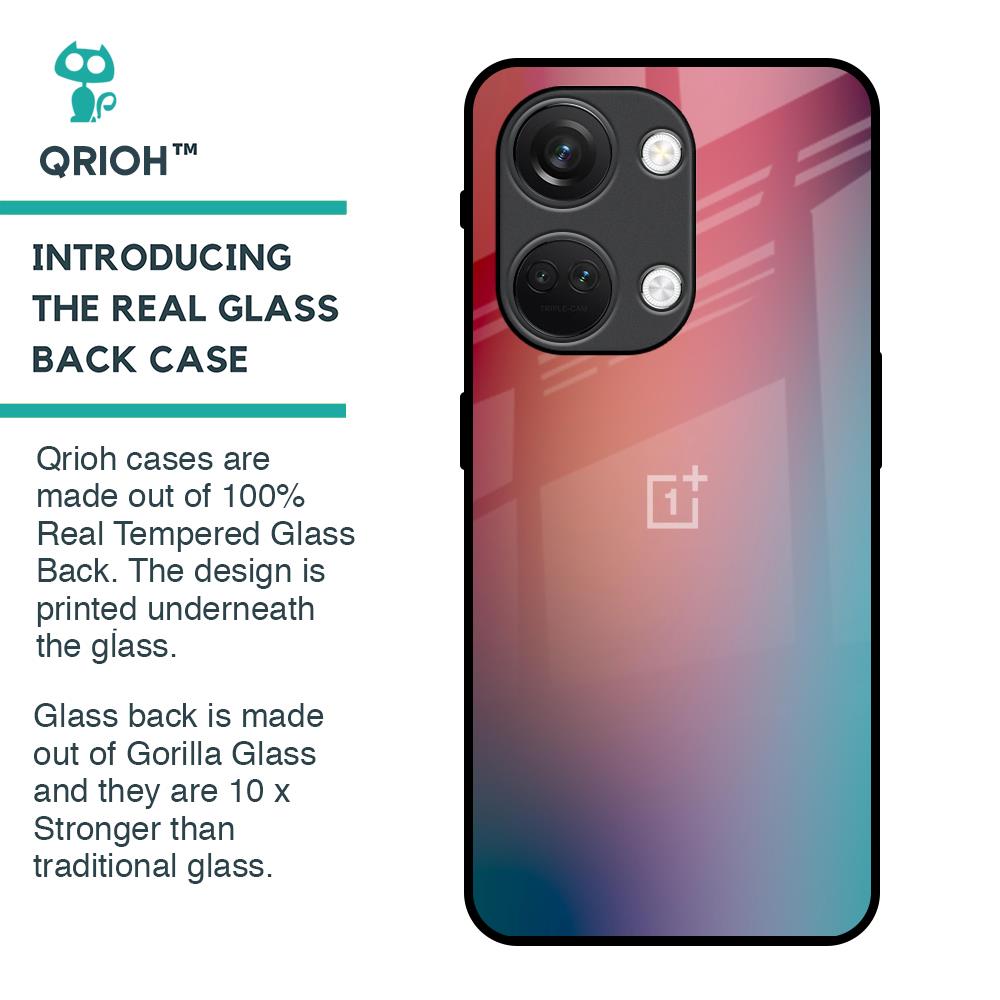 Dusty Multi Gradient Glass Case for OnePlus Nord 3 5G