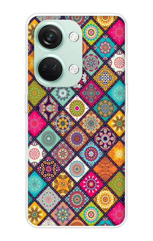 Multicolor Mandala OnePlus Nord 3 5G Back Cover