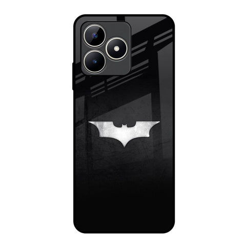 Super Hero Logo Realme C53 Glass Back Cover Online