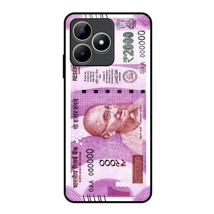 Stock Out Currency Realme C53 Glass Back Cover Online