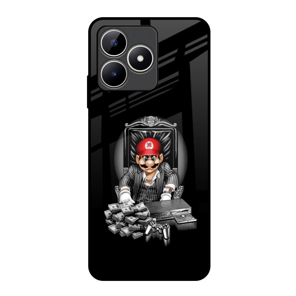Dark Secret Realme C53 Glass Back Cover Online