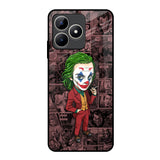 Joker Cartoon Realme C53 Glass Back Cover Online