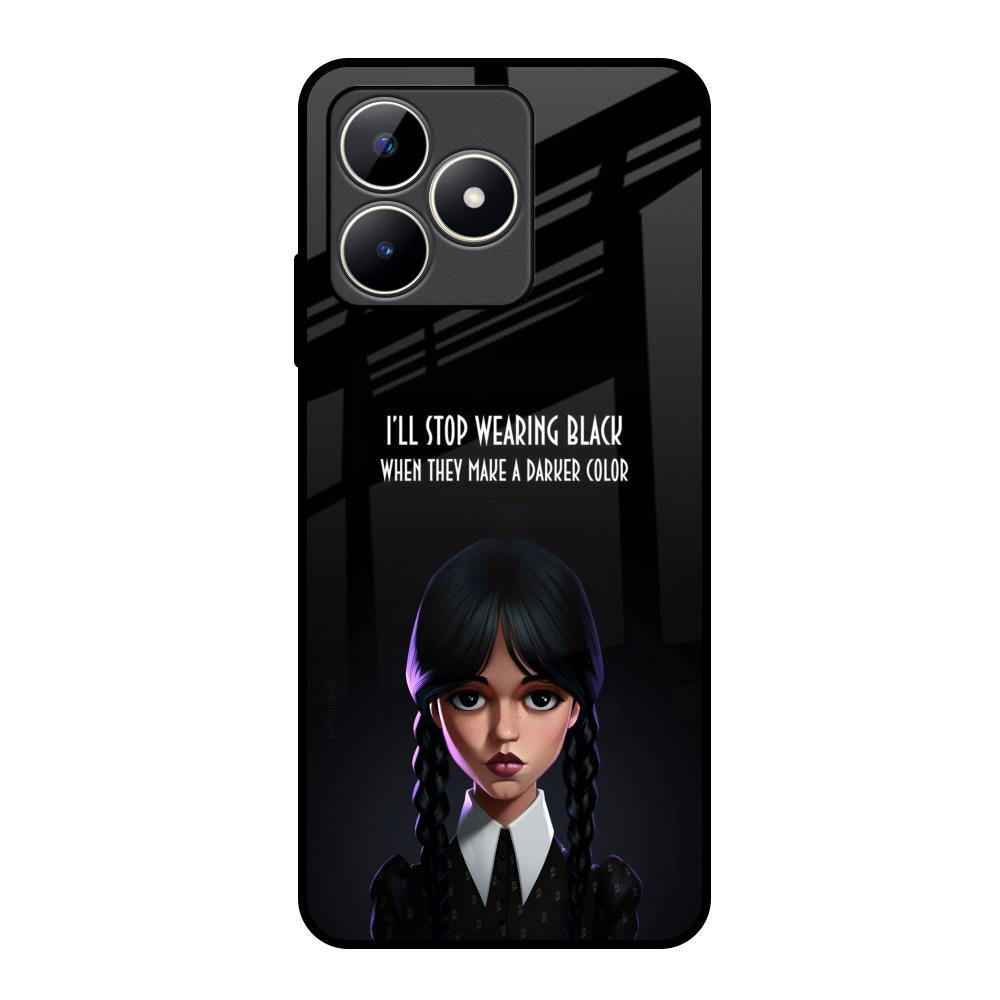 Aesthetic Digital Art Realme C53 Glass Back Cover Online