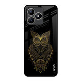 Golden Owl Realme C53 Glass Back Cover Online