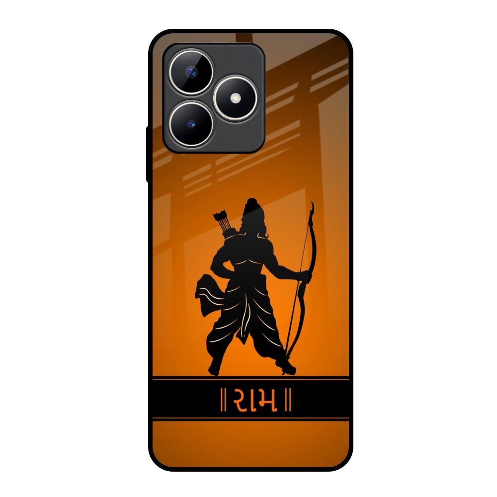 Halo Rama Realme C53 Glass Back Cover Online