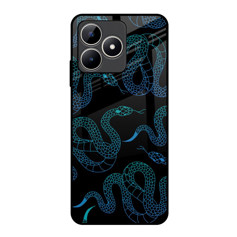 Serpentine Realme C53 Glass Back Cover Online