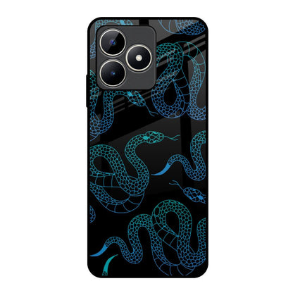 Serpentine Realme C53 Glass Back Cover Online