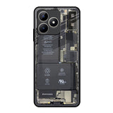 Skeleton Inside Realme C53 Glass Back Cover Online