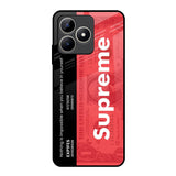 Supreme Ticket Realme C53 Glass Back Cover Online