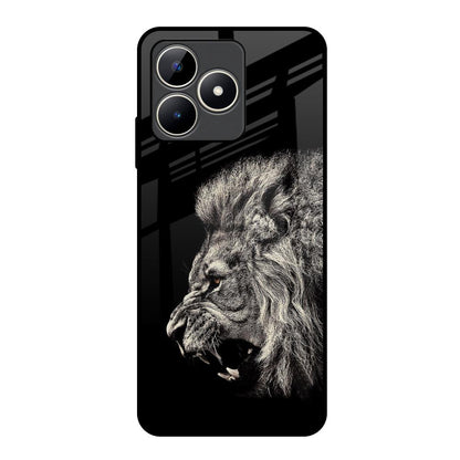 Brave Lion Realme C53 Glass Back Cover Online