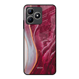 Crimson Ruby Realme C53 Glass Back Cover Online