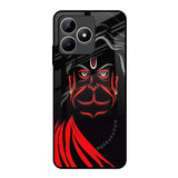 Lord Hanuman Realme C53 Glass Back Cover Online