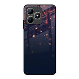 Falling Stars Realme C53 Glass Back Cover Online
