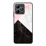 Marble Collage Art Realme C53 Glass Back Cover Online
