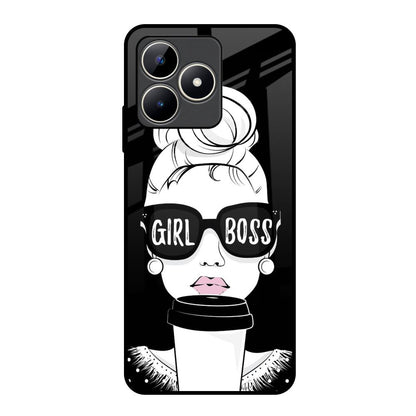 Girl Boss Realme C53 Glass Back Cover Online
