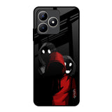 Shadow Character Realme C53 Glass Back Cover Online