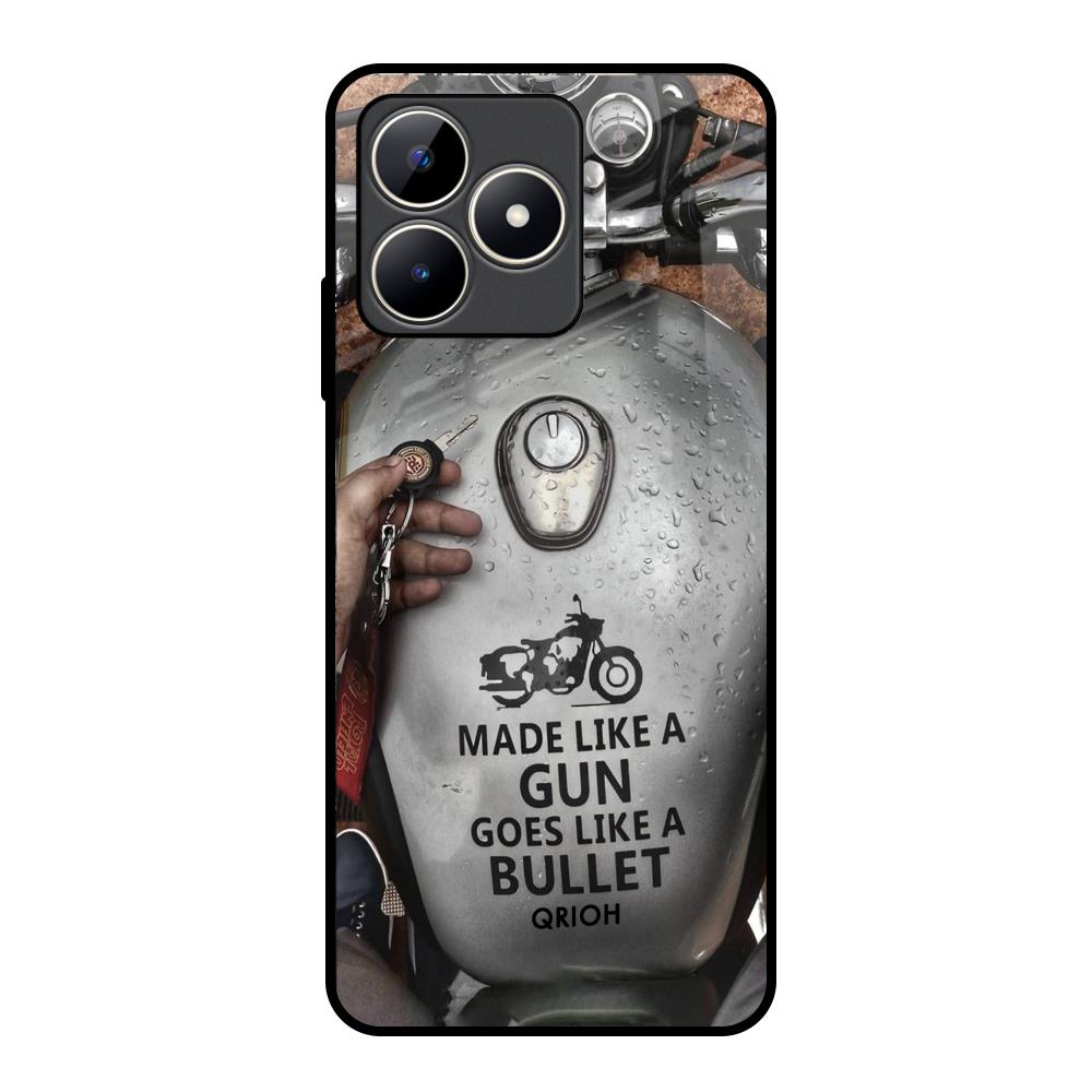 Royal Bike Realme C53 Glass Back Cover Online