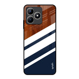 Bold Stripes Realme C53 Glass Back Cover Online