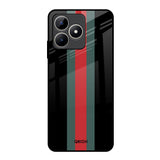 Vertical Stripes Realme C53 Glass Back Cover Online