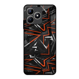 Vector Art Realme C53 Glass Back Cover Online
