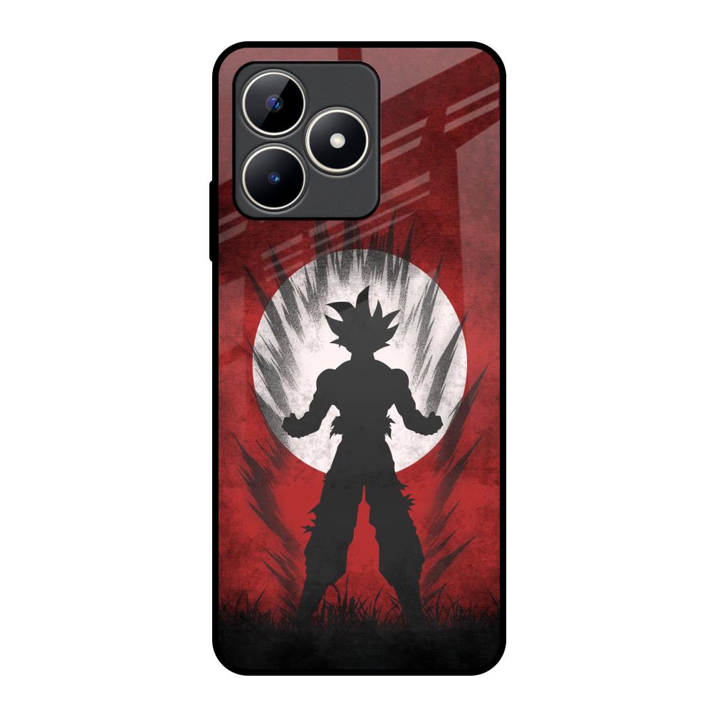 Japanese Animated Realme C53 Glass Back Cover Online
