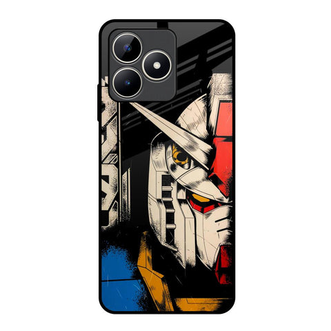 Transformer Art Realme C53 Glass Back Cover Online