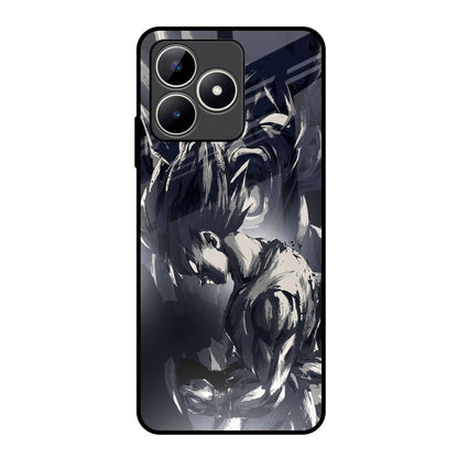 Sketch Art DB Realme C53 Glass Back Cover Online