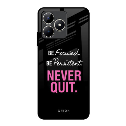 Be Focused Realme C53 Glass Back Cover Online