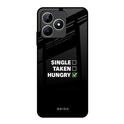 Hungry Realme C53 Glass Back Cover Online
