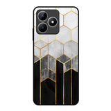 Tricolor Pattern Realme C53 Glass Back Cover Online