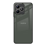 Charcoal Realme C53 Glass Back Cover Online