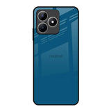 Cobalt Blue Realme C53 Glass Back Cover Online