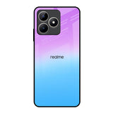 Unicorn Pattern Realme C53 Glass Back Cover Online