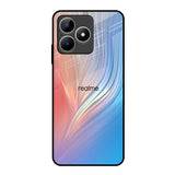 Mystic Aurora Realme C53 Glass Back Cover Online