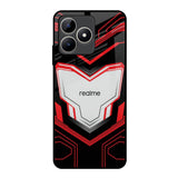 Quantum Suit Realme C53 Glass Back Cover Online