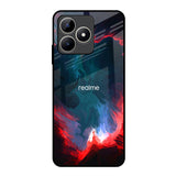 Brush Art Realme C53 Glass Back Cover Online