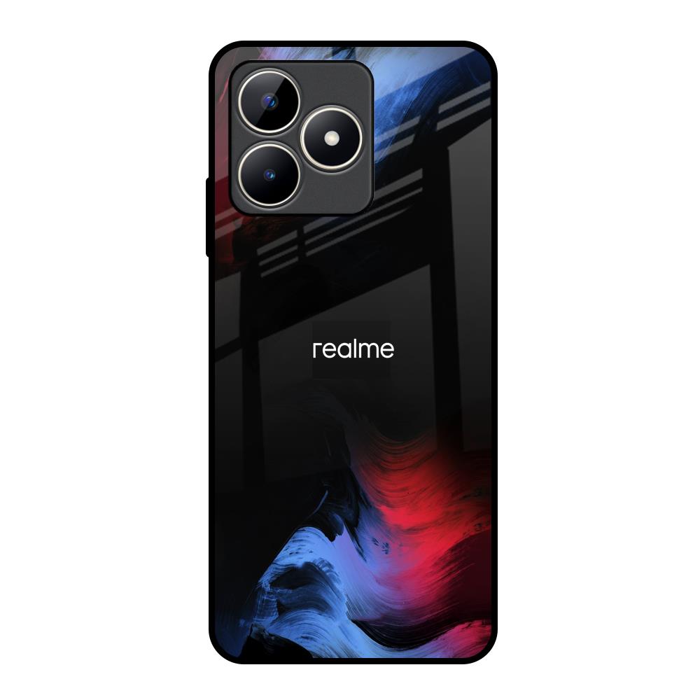 Fine Art Wave Realme C53 Glass Back Cover Online