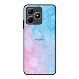 Mixed Watercolor Realme C53 Glass Back Cover Online
