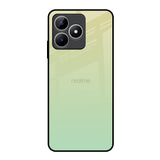 Mint Green Gradient Realme C53 Glass Back Cover Online