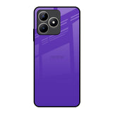 Amethyst Purple Realme C53 Glass Back Cover Online