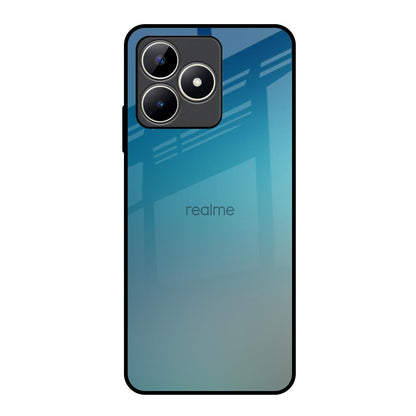 Sea Theme Gradient Realme C53 Glass Back Cover Online