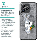 Cute Baby Bunny Glass Case for Realme C53
