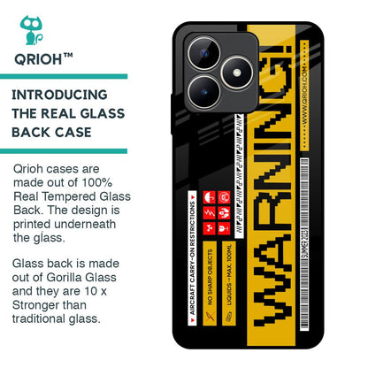 Aircraft Warning Glass Case for Realme C53