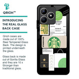 Coffee Latte Glass Case for Realme C53