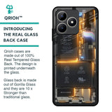 Glow Up Skeleton Glass Case for Realme C53