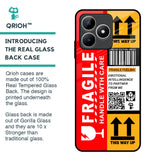 Handle With Care Glass Case for Realme C53