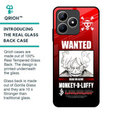 Luffy Wanted Glass Case for Realme C53