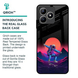 Retro Astronaut Glass Case for Realme C53